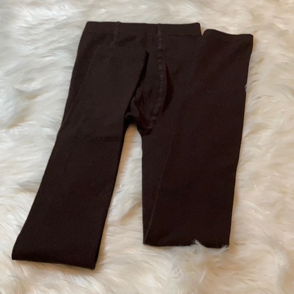 Walmart brand Chocolate brown leggings tights pant - Picture 2 of 14